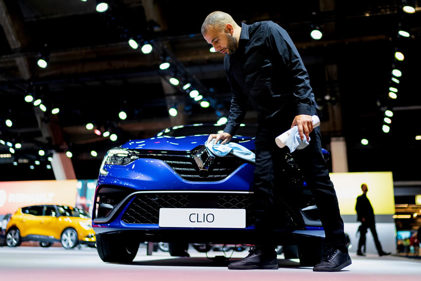Renault, presente en el Brussel Motor Show. Foto: AFP