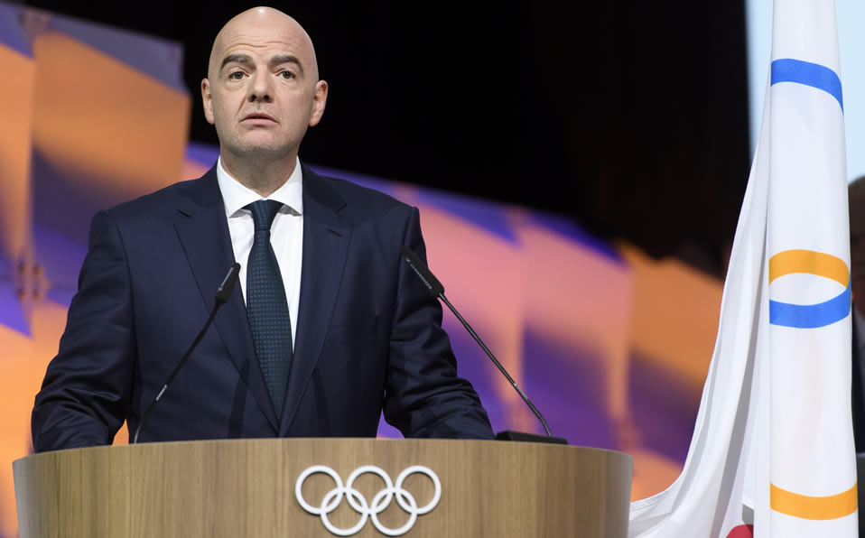 Gianni Infantino ya es miembro del COI. Foto: EFE