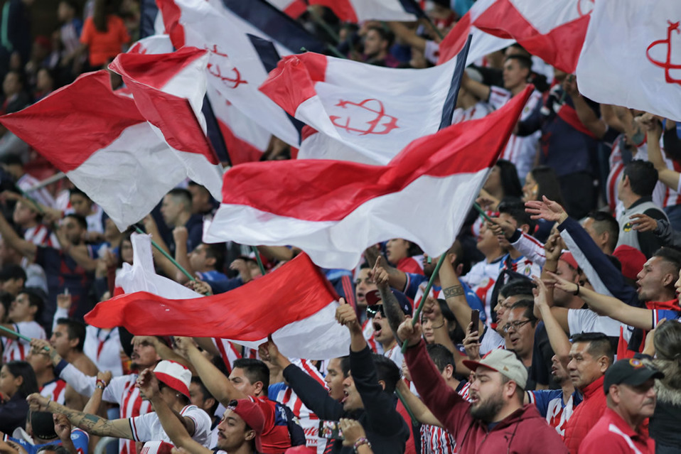 La afición rjiblanca cumplió en el akron (FOTO: Imago7)