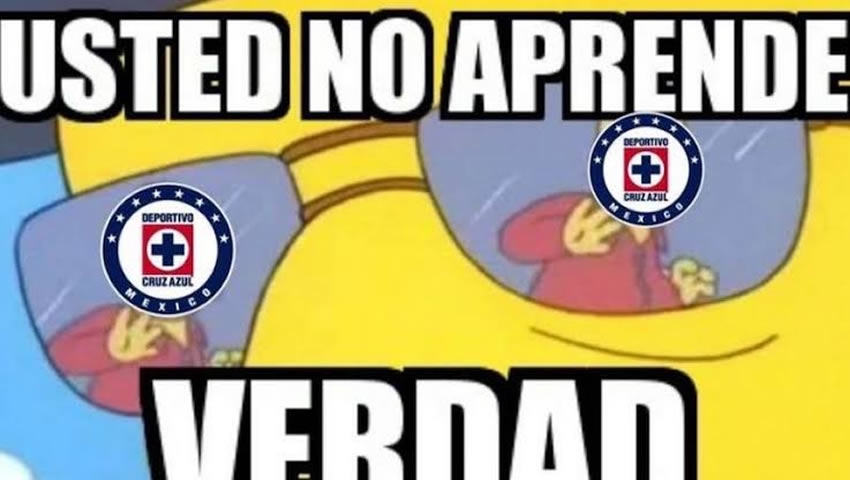 Cruz Azul estrena los memes del Clausura 2020.