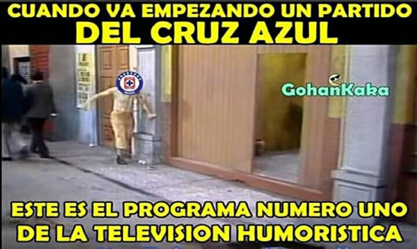 Cruz Azul estrena los memes del Clausura 2020.