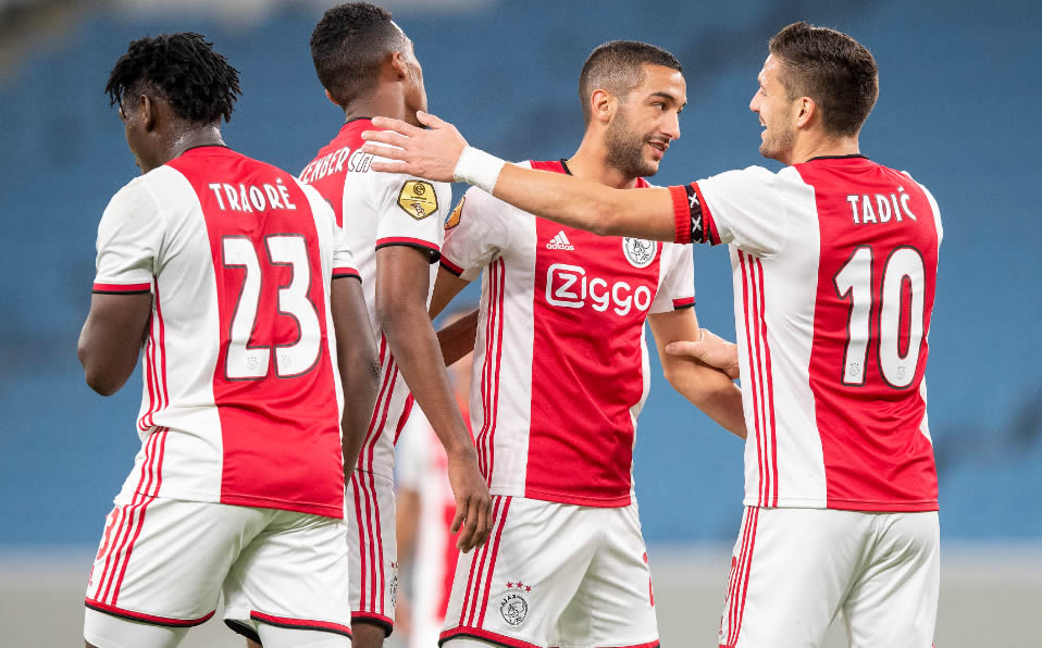 Las acciones del partido. (AJAX)