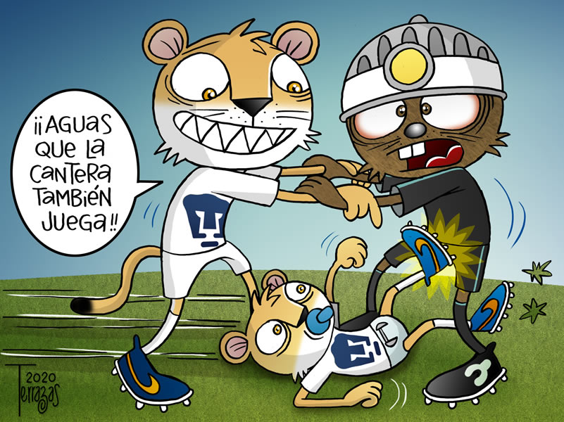 Cantera de Pumas saca la garra ante Pachuca