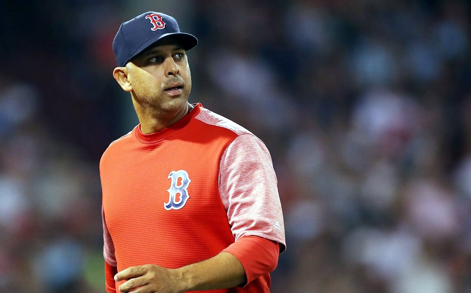 Alex Cora fue parte de ambos equipos en las temporadas de las acusaciones. (Foto: @septimaentrada_)