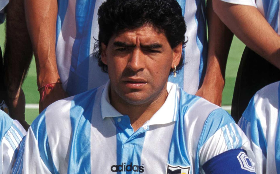 Diego Armando Maradona fue suspendido en 1991 y en 1994, éste último en pleno Mundial tras dar positivo por efedrina. (Mexsport)