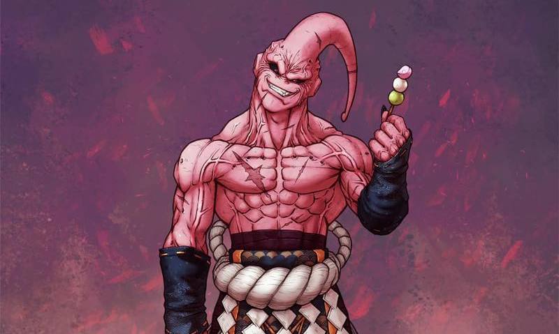 Majin Buu al estilo samurái