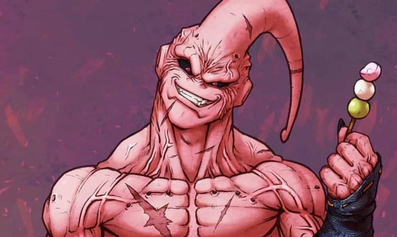 Majin Buu al estilo samurái