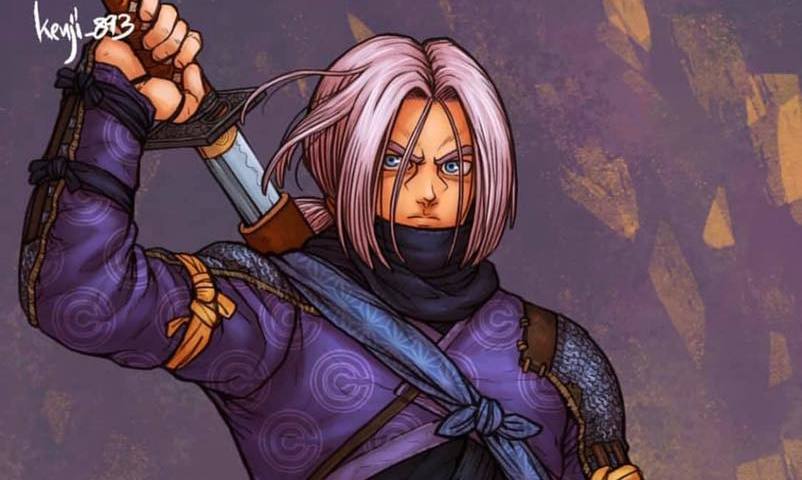 Trunks al estilo samurái
