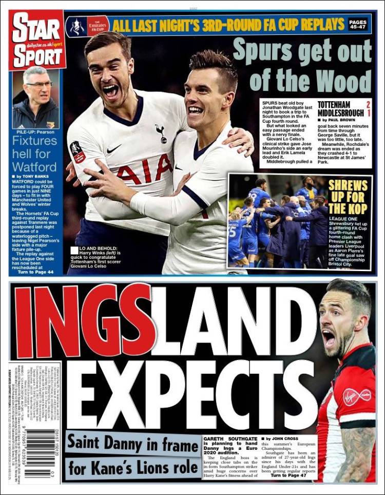 Portadas de diarios deportivos del mundo del 15 de enero del 2020