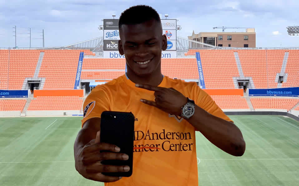 5. Darwin Quintero - Houston Dynamo (Twitter @HoustonDynamo)