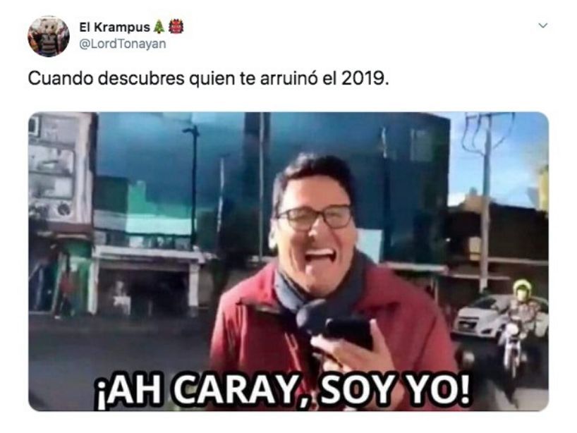 "¡Ah caray, qué buenos memes!" Los mejores del reportero que empezó 2020 como la sensación en redes.