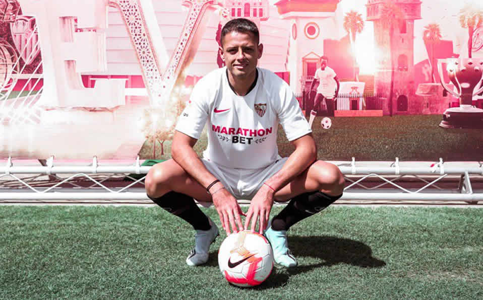 Vasco Aguirre ve positivo el fichaje de Chicharito con el LA Galaxy (Twitter @CH14_)