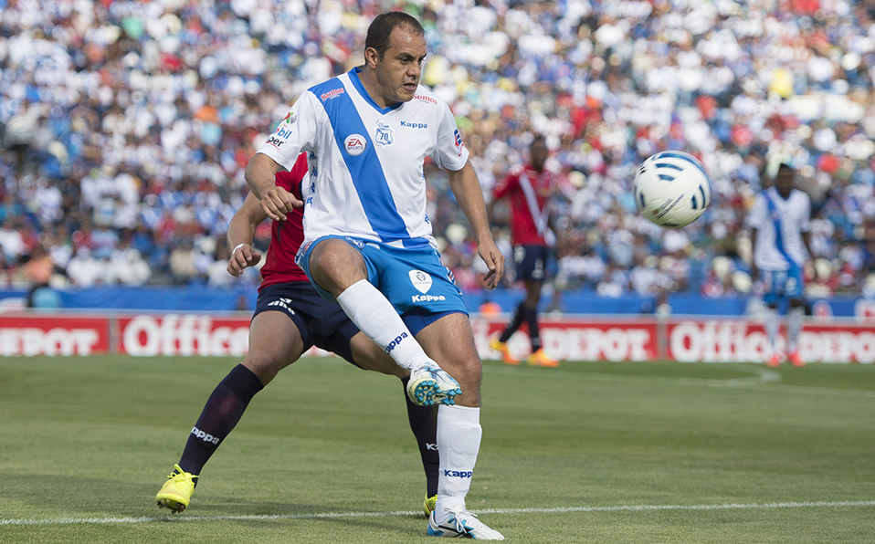 Cuauhtémoc tuvo un paso por Puebla de 2014 a 2015. (@Mexsport)