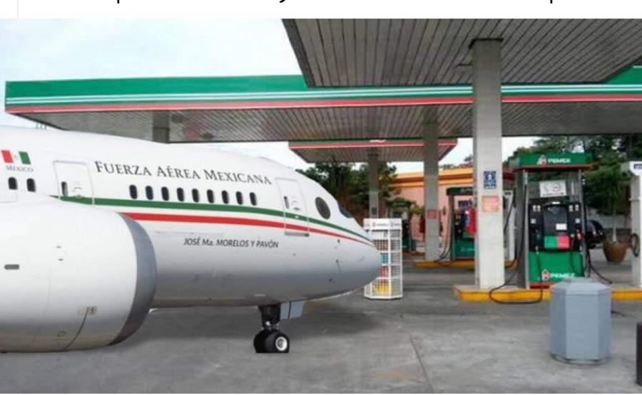 La gente no tardó en ironizar con la intención de AMLO de rifar el avión presidencial.
