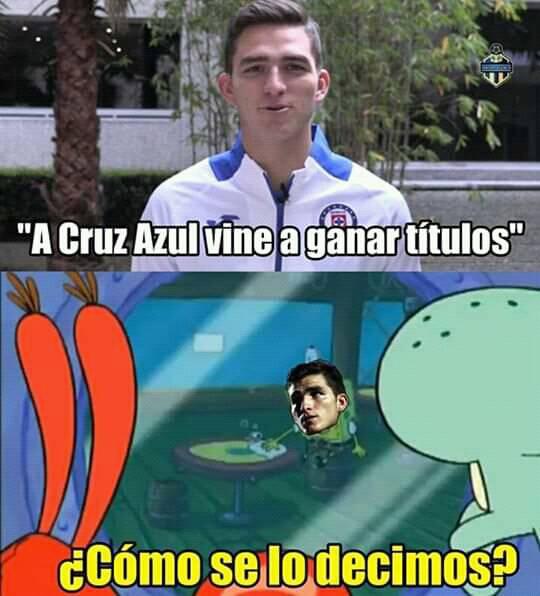 Los memes más divertidos de la derrota de Cruz Azul ante Atlético de San Luis.