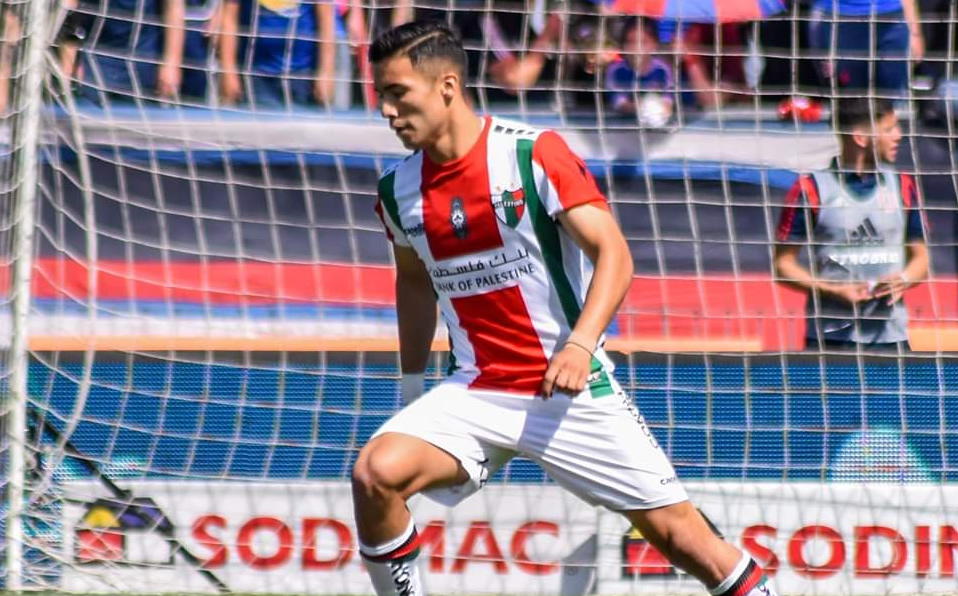 Morelia ficha al chileno Nicolás Díaz; llegará para el Apertura 2020 (Twitter @CDPalestinoSADP)