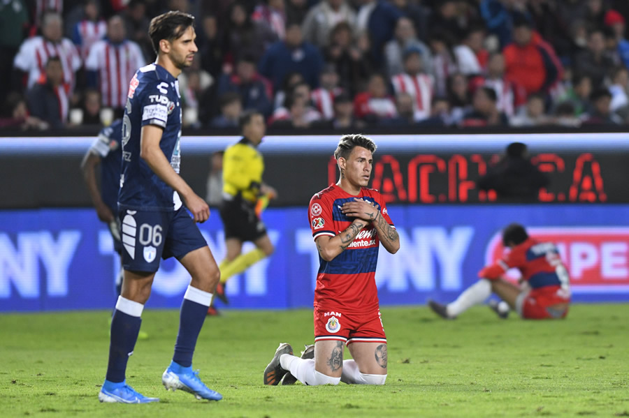 Chicote apenas tocó el balón en Pachuca. (Foto: Imago7)