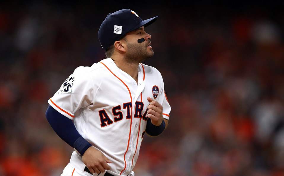 José Altuve dio el home run que envió a los Astros a la Serie Mundial en 2019.