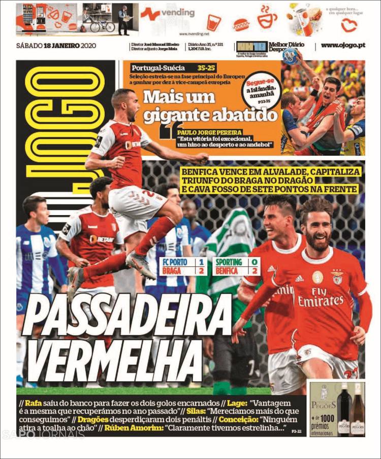 Portadas de diarios deportivos del mundo del 18 de enero del 2020
