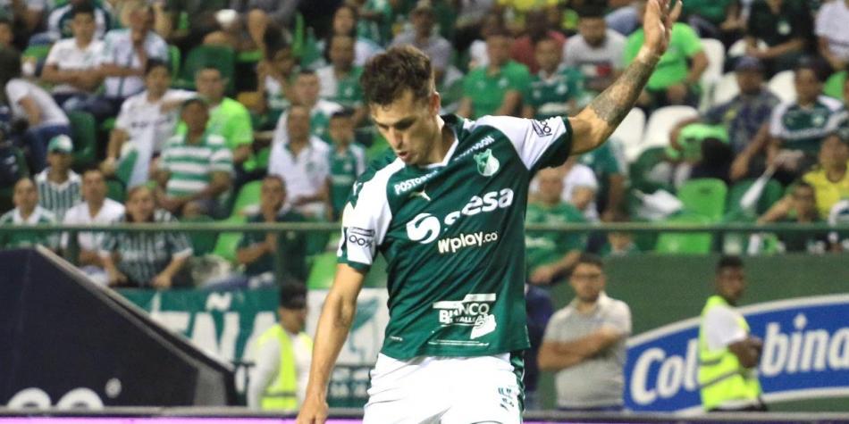 Dinenno le hizo ver a Deportivo Cali que desea salir. (Foto: @AsoDeporCali)