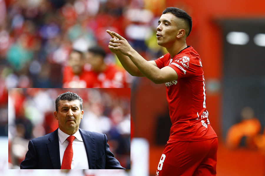 El estratega no quedó satisfecho ni con el golazo de Fernández. FOTOS: Imago7.