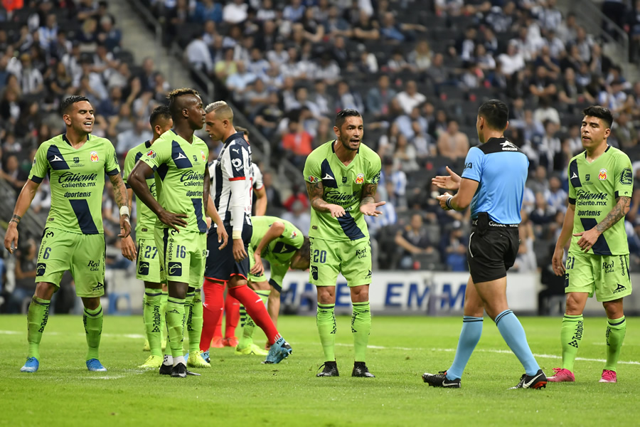 Morelia pudo haber empatado el partido ante Monterrey. (Foto: Imago 7)