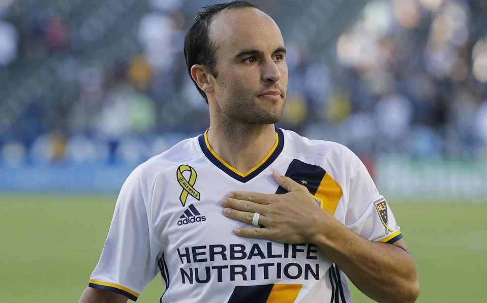 Landon Donovan: fue una figura tanto en el equipo como en el futbol estadounidense con su selección.