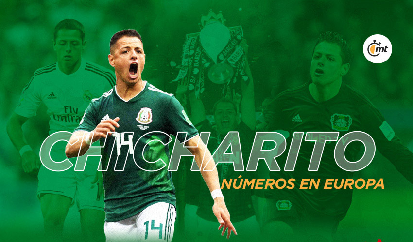 Números de Chicharito en Europa