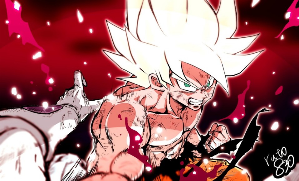 Goku vence a Freezer en la pelea en Namek. (Foto:@ruto830)