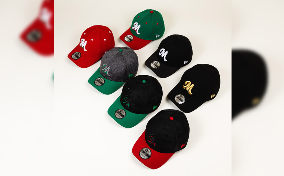 Esta es la colección completa de gorras de México para la Serie del Caribe 2020. (Foto: @LMPbeisbol)