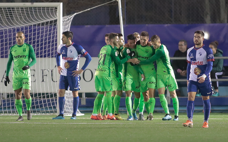 El Leganés sigue vivo en la Copa del Rey (Twitter @CDLeganes)
