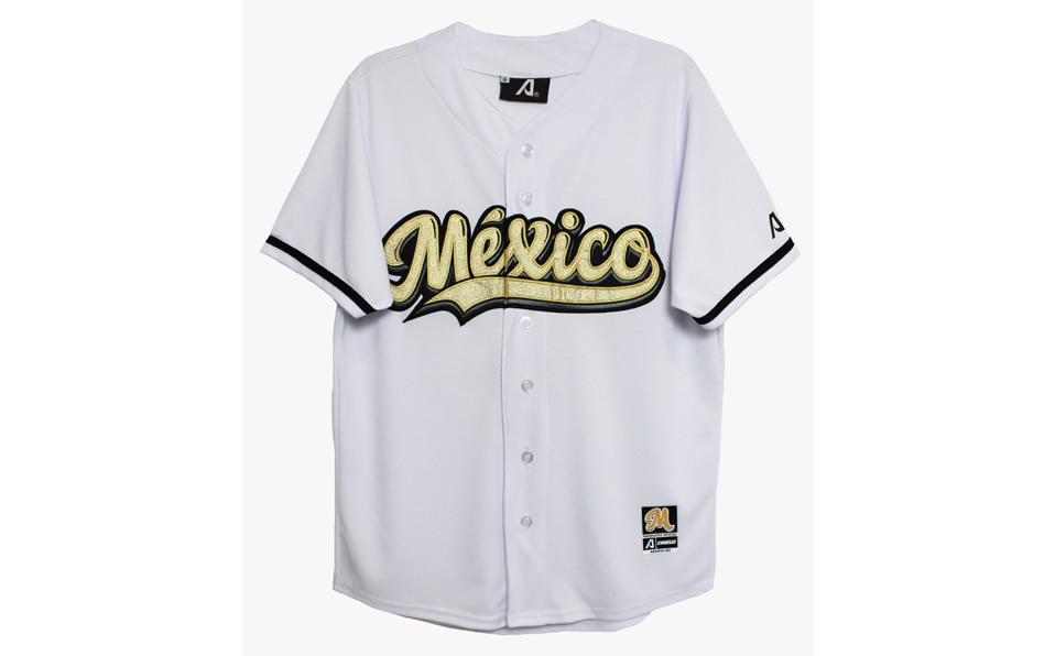 México utilizará el jersey blanco en los juegos como local. (Foto: @LMPbeisbol)