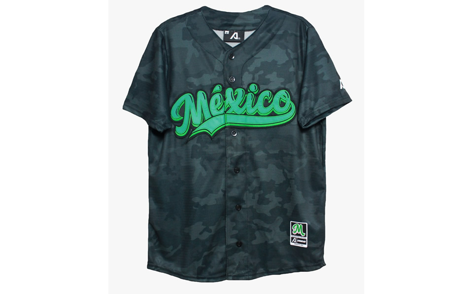 Así como el uniforme negro, el jersey camuflado será para los juegos como visitante. (Foto: @LMPbeisbol)