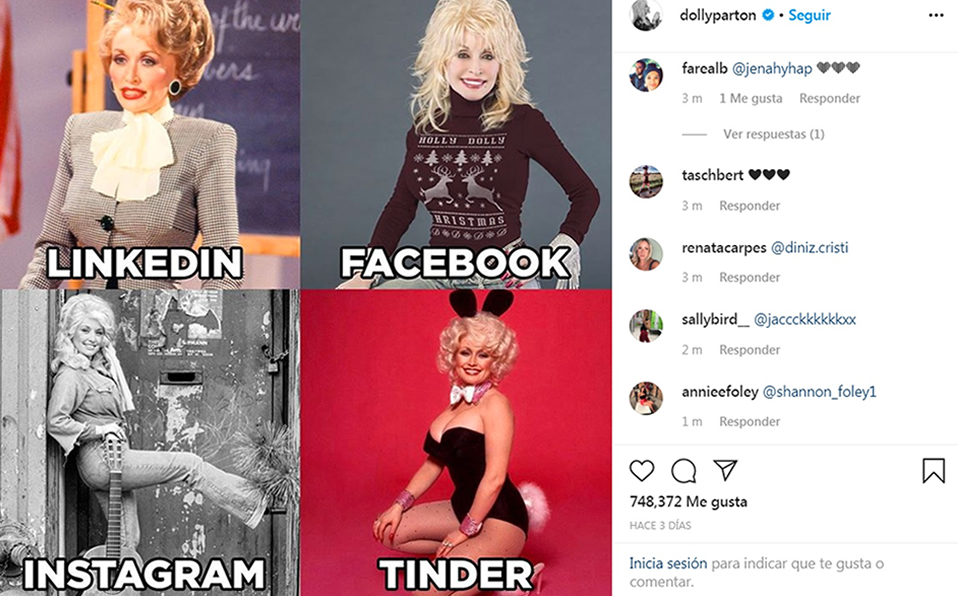 #DollyPartonChallenge: ¿De qué trata la nueva sensación de internet? (AFP)