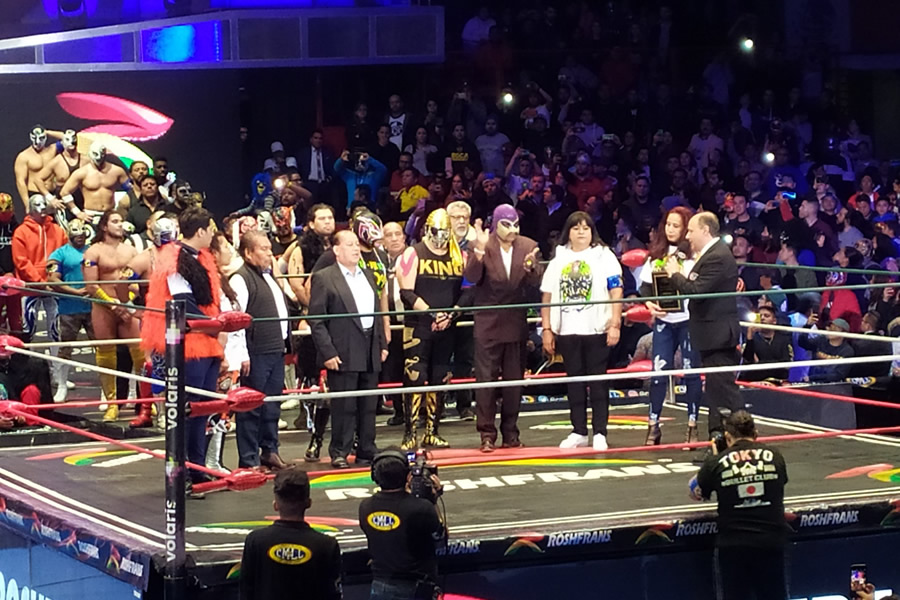 La Arena México se le entregó a la memoria de Mr. Niebla. (Foto: Más Lucha)