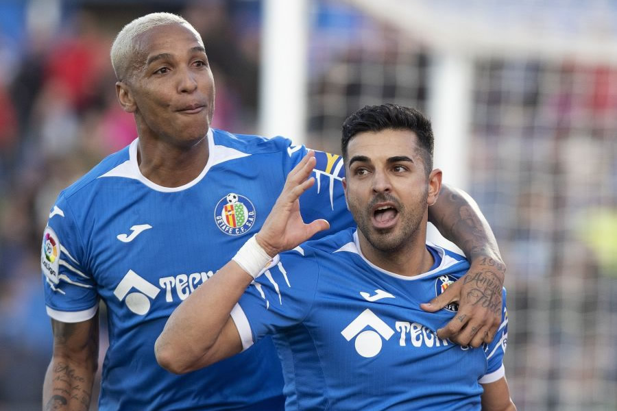 Ángel López marcó el gol de la victoria. (Foto: @LaLiga)