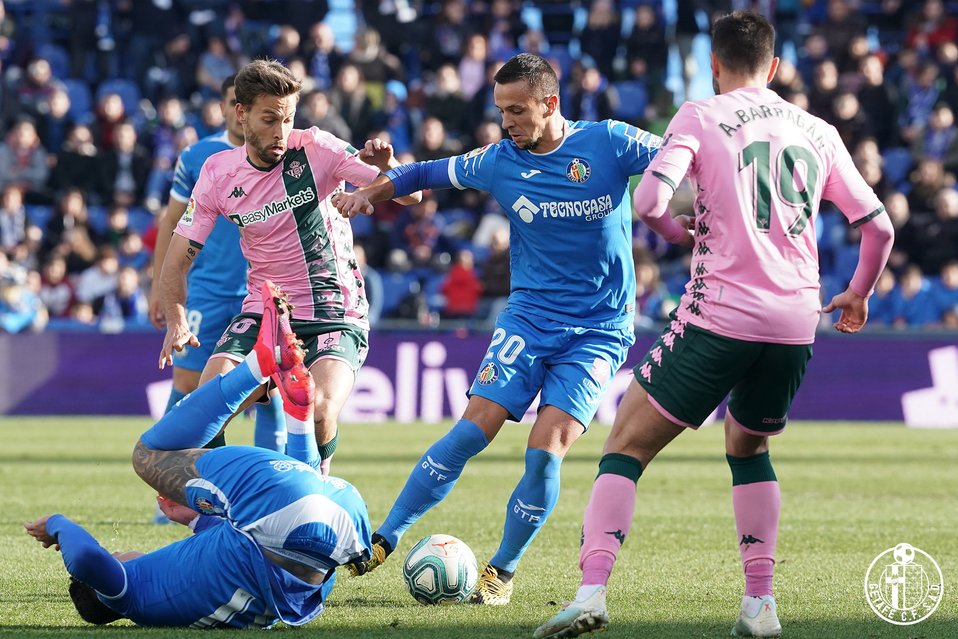 Getafe solo se mostró bien en los últimos minutos. (Foto: @GetafeCF)