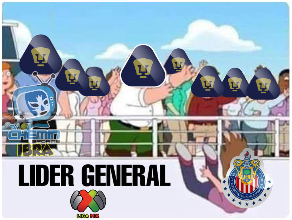 Los Pumas mandan en la Liga MX y que les quede claro a todos.