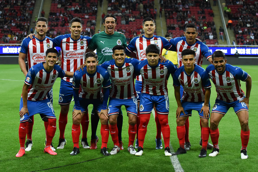 El 11 titular de Chivas para enfrentar al Toluca. (Foto: Imago7)
