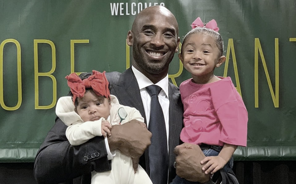 Kobe era padre de cuatro niñas, aunque Gianna María también falleció. (@KobeBryant)