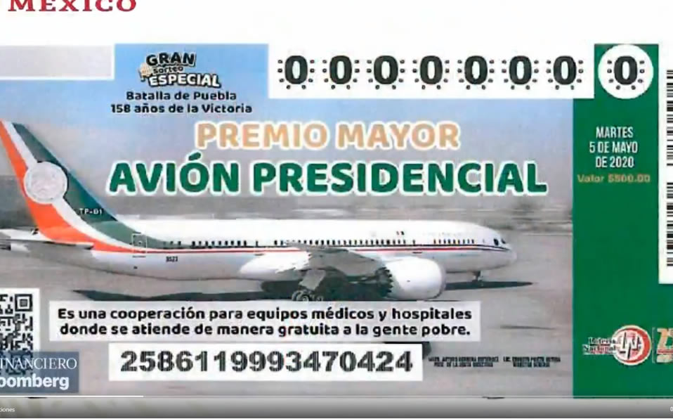 Así sería el 'cachito' para el avión presidencial. Foto: Screenshot Presidencia