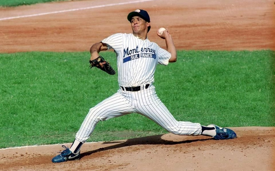 Elvira durante su paso por los Sultanes de Monterrey. (Foto: @LMPbeisbol)