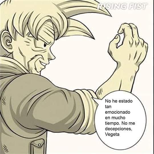 Un fan dibujó la historia; intenta no llorar. (Foto: Rising Fist)