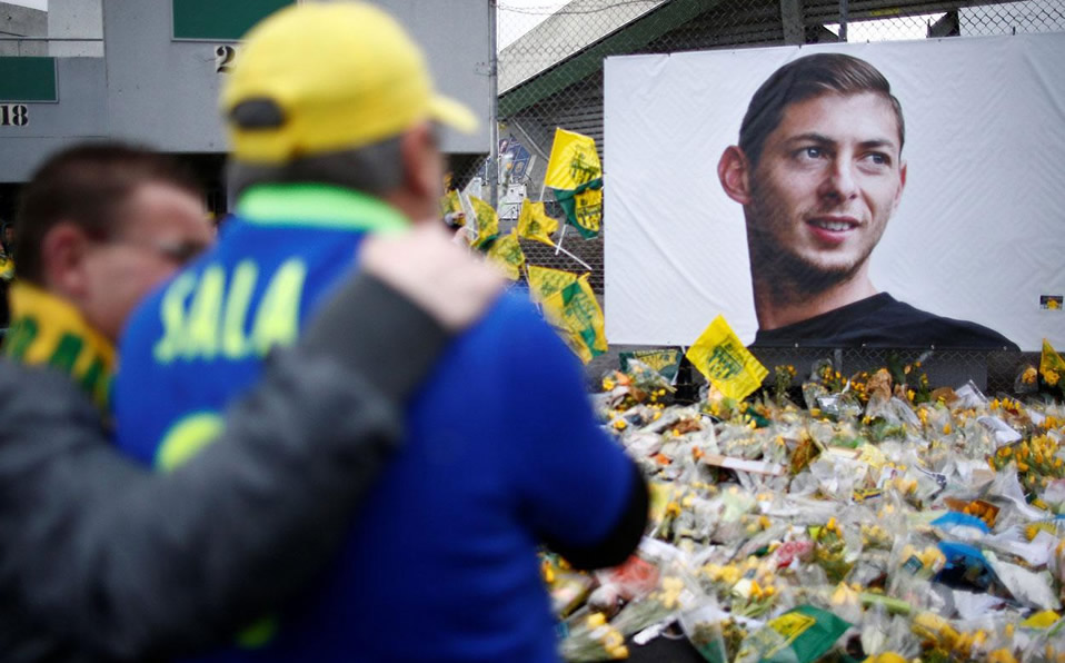 2019. Emiliano Sala viajaba a Cardiff para firmar su traspaso y su avión se derrumbó en el Canal de la Mancha. (@Nantes)