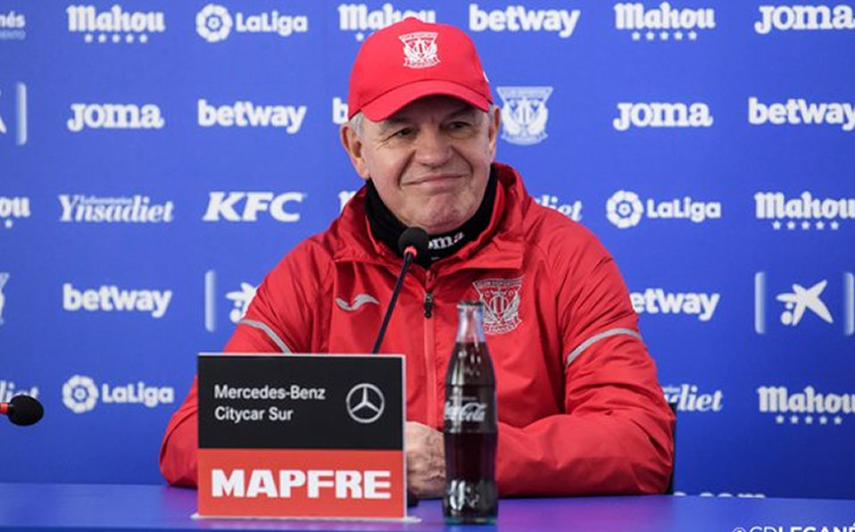 Javier Aguirre, 'despreocupado' por la falta de refuerzos del Leganés (Twitter @CDLeganes)
