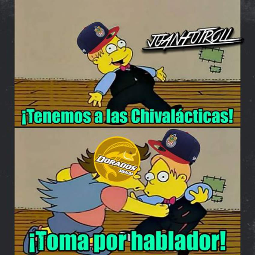 Los memes no perdonaron la eliminación de las Chivas.