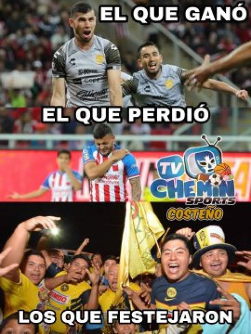 Los memes no perdonaron la eliminación de las Chivas.