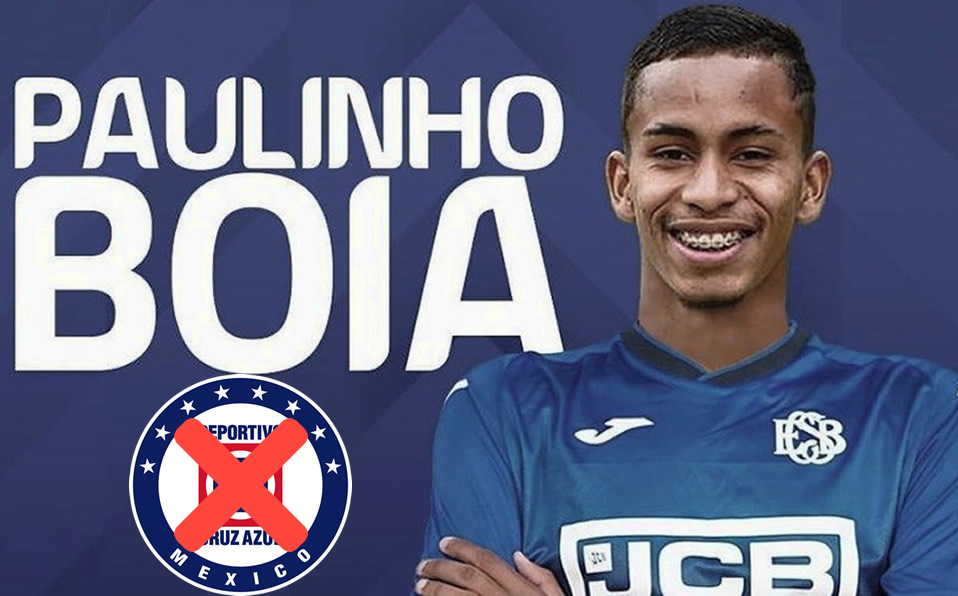 Paulinho Boia estaba pactado como último refuerzo de Cruz Azul para el C2020. (Foto: @ECSaoBento1913)