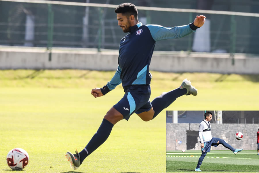 Lucas Passerin y Alex Castro ya entrenaron con Cruz Azul, pero aún no tienen su visa de trabajo para ver acción en la Liga MX. FOTO: @CruzAzulCD