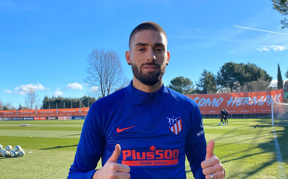 El Belga ya está entrenando con los colchoneros. (Atlético de Madrid)
